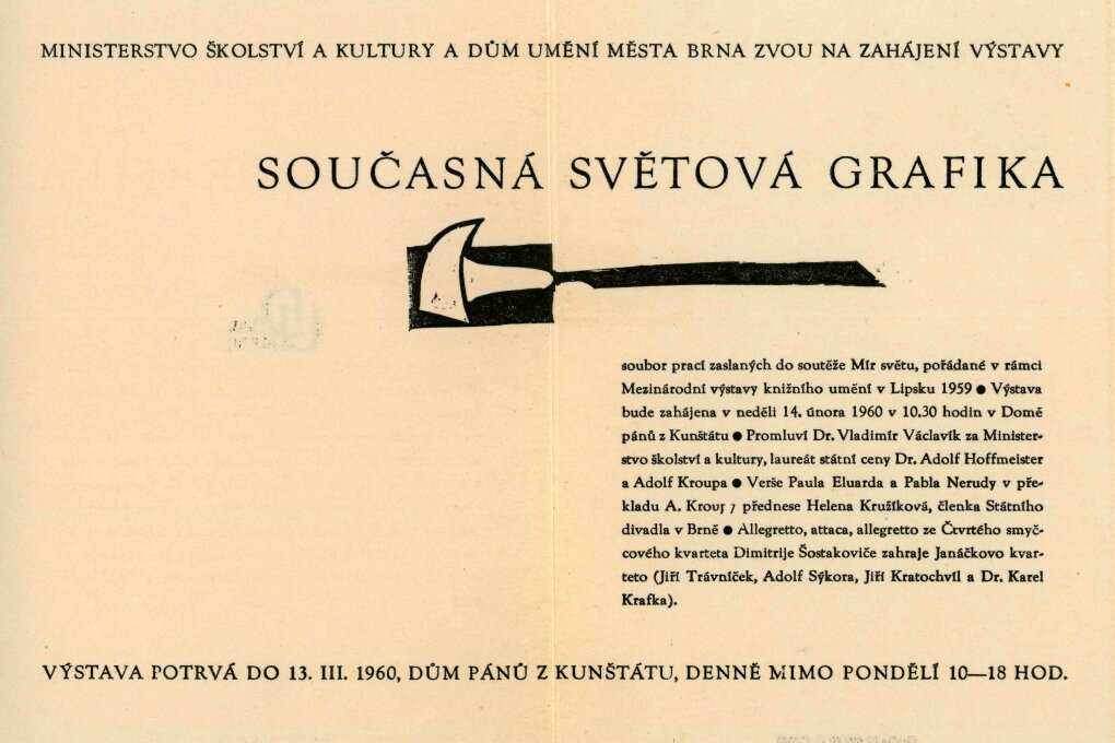 Mír světu. Současná světová grafika